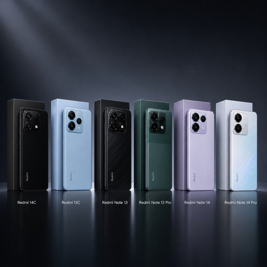 Redmi Note — Linha Completa
